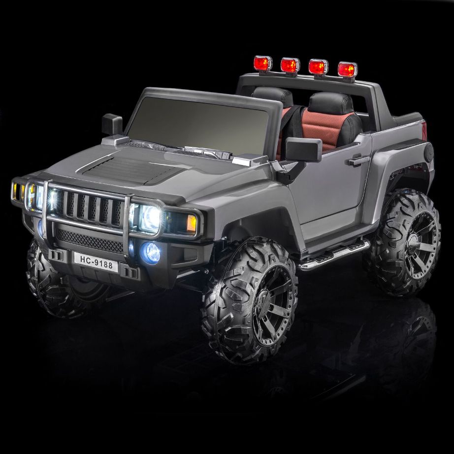 Ridge Commander 12V 2 Seat Remote RC Ride On 4WD Pick Up Truck w Rubber Tires